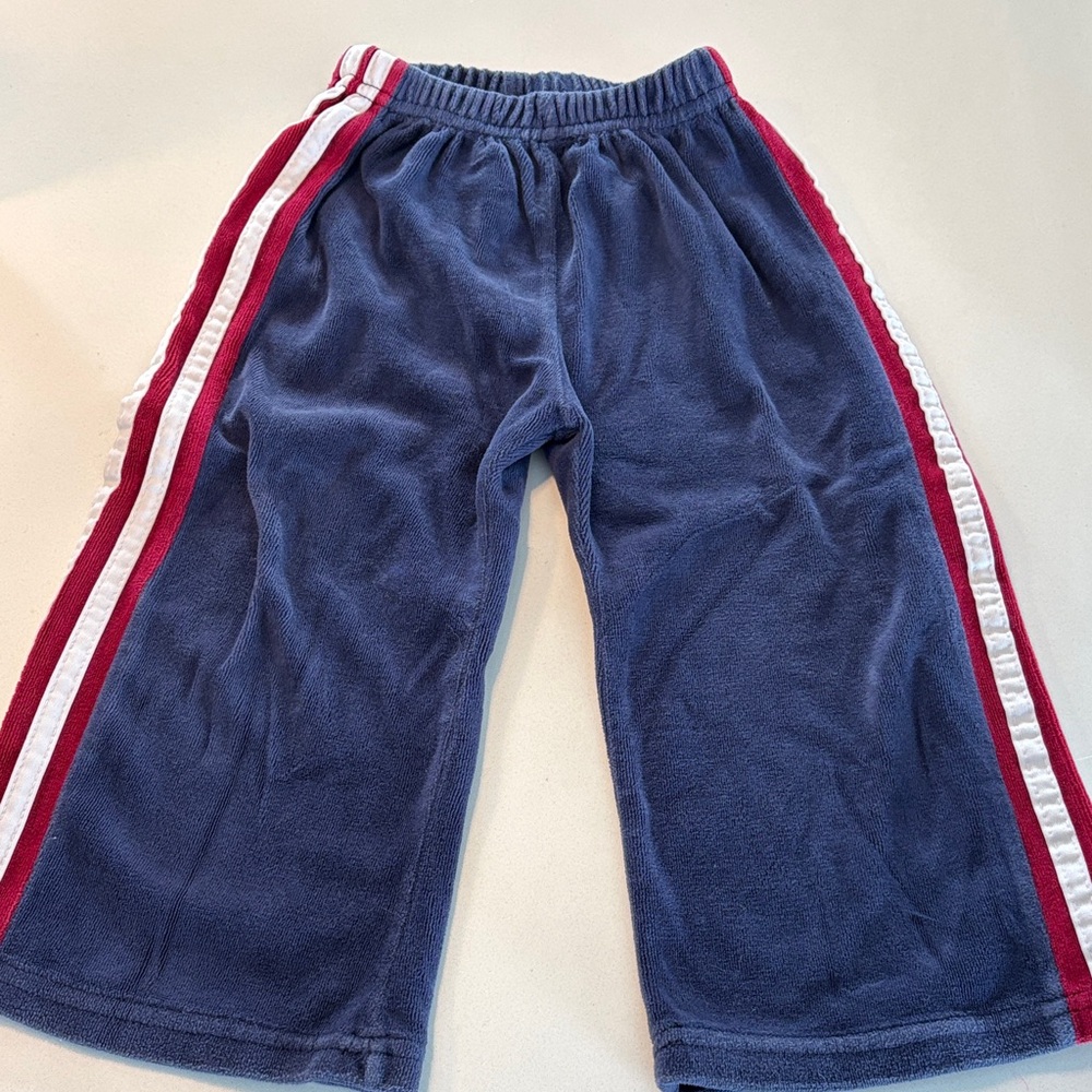 Vintage Voit velour kids track pants
